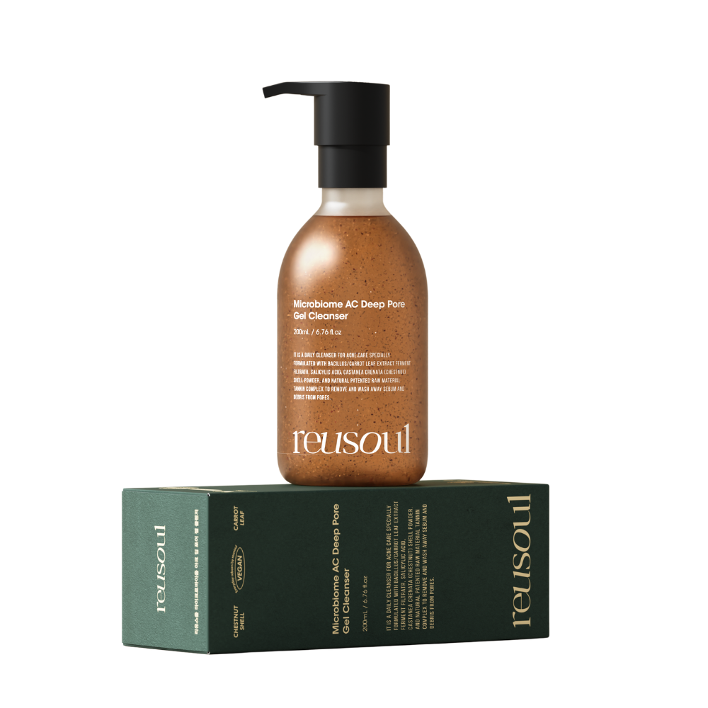 [REUSOUL] Microbiome AC Deep Pore Gel Cleanser