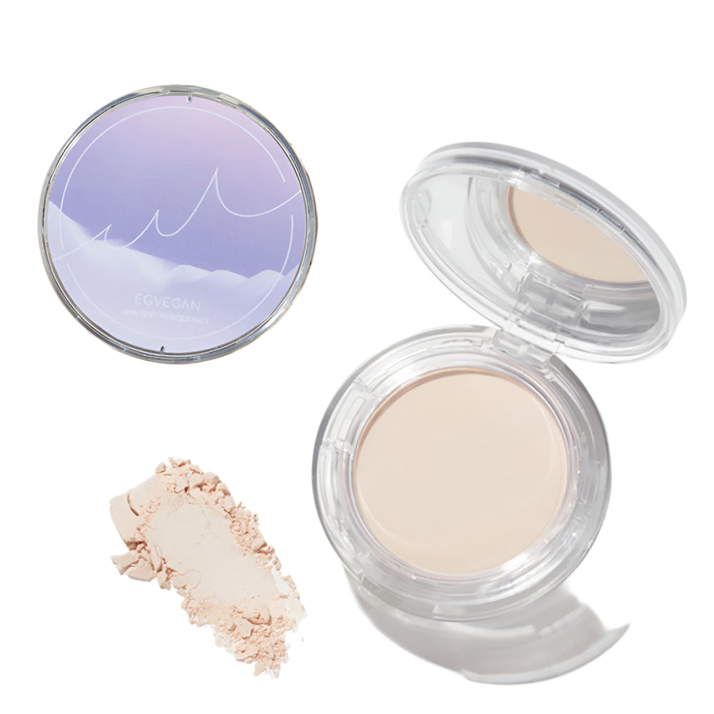 [EGVEGAN] Skin Rest Powder Pact + Refill Combo