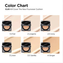 Carica l&#39;immagine nel visualizzatore di Gallery, [CLIO] Kill Cover The New Founwear Cushion Set +Refill [15g x 2]
