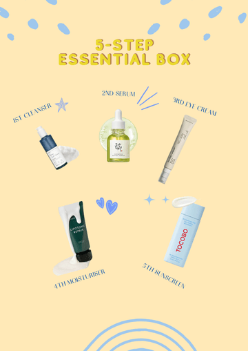 5 - step Essential Box - Fresh Mask Korean Beauty