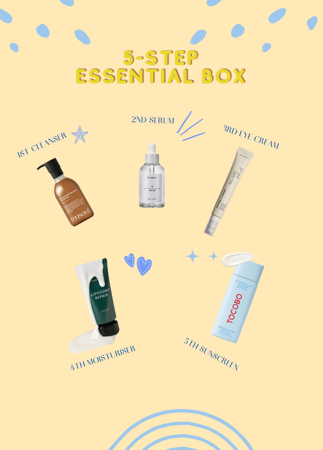 5 - step Essential Box - Fresh Mask Korean Beauty