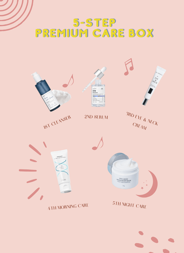 5 - Step Premium Care Box - Fresh Mask Korean Beauty