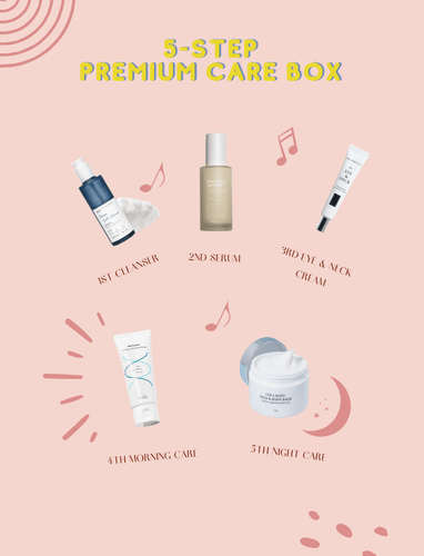 5 - Step Premium Care Box - Fresh Mask Korean Beauty