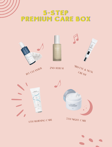 5 - Step Premium Care Box - Fresh Mask Korean Beauty