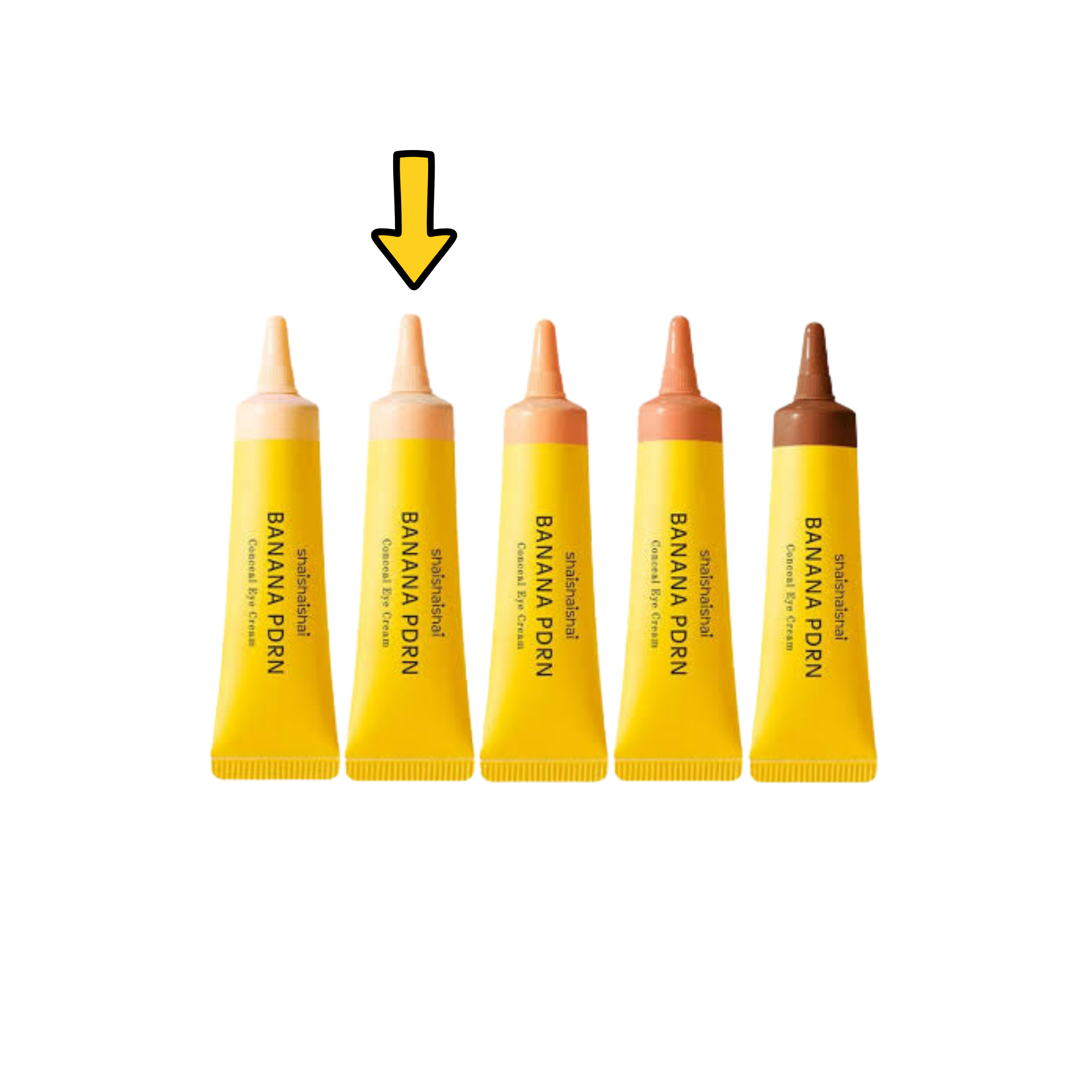 [Shaishaishai] Banana PDRN Conceal Eye Cream (Vanilla)