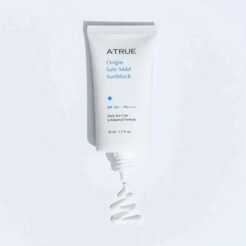 [A. True] Origin Safe Mild Sunblock (Mineral Physical Sunscreen) SPF50+ PA++++ - Fresh Mask Korean Beauty