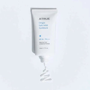 [A. True] Origin Safe Mild Sunblock (Mineral Physical Sunscreen) SPF50+ PA++++ - Fresh Mask Korean Beauty