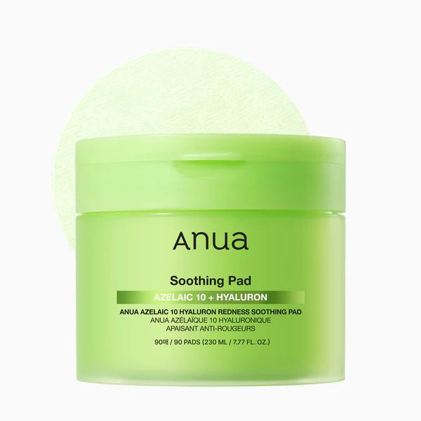 [Anua] Azelaic 10 Hyaluron Redness Soothing Pad (90 pads) - Fresh Mask Korean Beauty