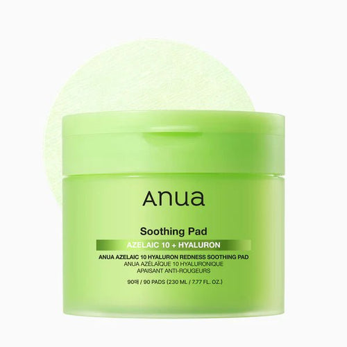 [Anua] Azelaic 10 Hyaluron Redness Soothing Pad (90 pads) - Fresh Mask Korean Beauty