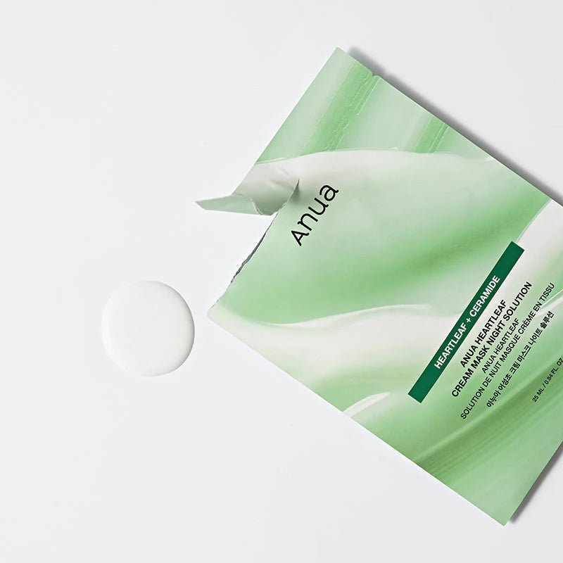 [Anua] Heartleaf Cream Mask Night Solution - Fresh Mask Korean Beauty