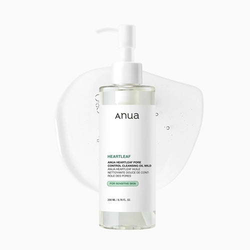 [Anua] Heartleaf Pore Control Cleansing Oil Mild - Fresh Mask Korean Beauty