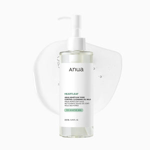 [Anua] Heartleaf Pore Control Cleansing Oil Mild - Fresh Mask Korean Beauty