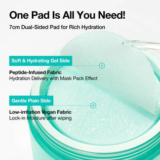 [Anua] PDRN 100 Hyaluronic Acid Glow Pad (60 pads) - Fresh Mask Korean Beauty