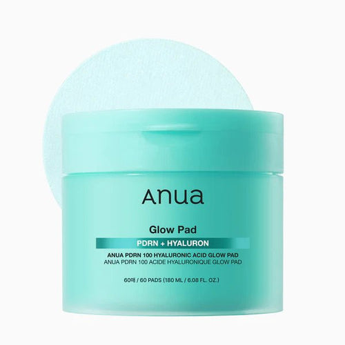 [Anua] PDRN 100 Hyaluronic Acid Glow Pad (60 pads) - Fresh Mask Korean Beauty