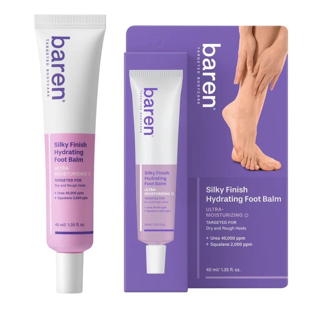 [Baren] Silky Finish Hydrating Foot Balm 40ml - Fresh Mask Korean Beauty