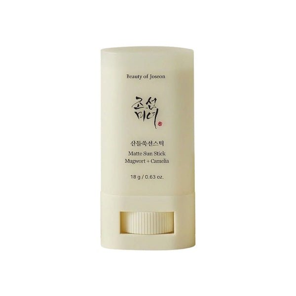 [Beauty of Joseon] Matte Sun Stick: Mugwort + Camelia SPF 50+ PA++++ - Fresh Mask Korean Beauty