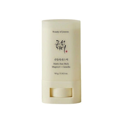 [Beauty of Joseon] Matte Sun Stick: Mugwort + Camelia SPF 50+ PA++++ - Fresh Mask Korean Beauty