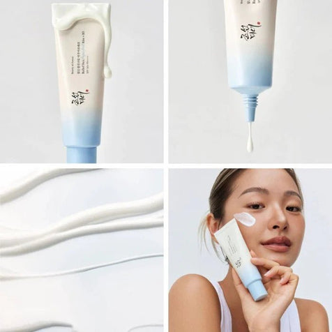 [Beauty of Joseon] Relief Sun Aqua - Fresh : Rice + B5 SPF50+ PA++++ - Fresh Mask Korean Beauty