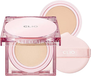 [CLIO] Kill Cover Mesh Glow Cushion Set + Refill [15g x 2] - Fresh Mask Korean Beauty