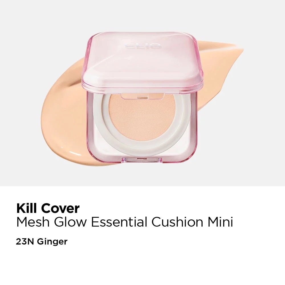 [CLIO] Kill Cover Mesh Glow Essential Cushion Mini - Fresh Mask Korean Beauty