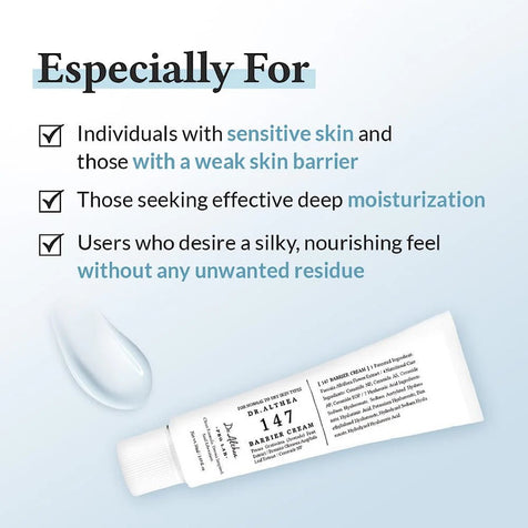 [Dr. Althea] 147 Barrier Cream - Fresh Mask Korean Beauty