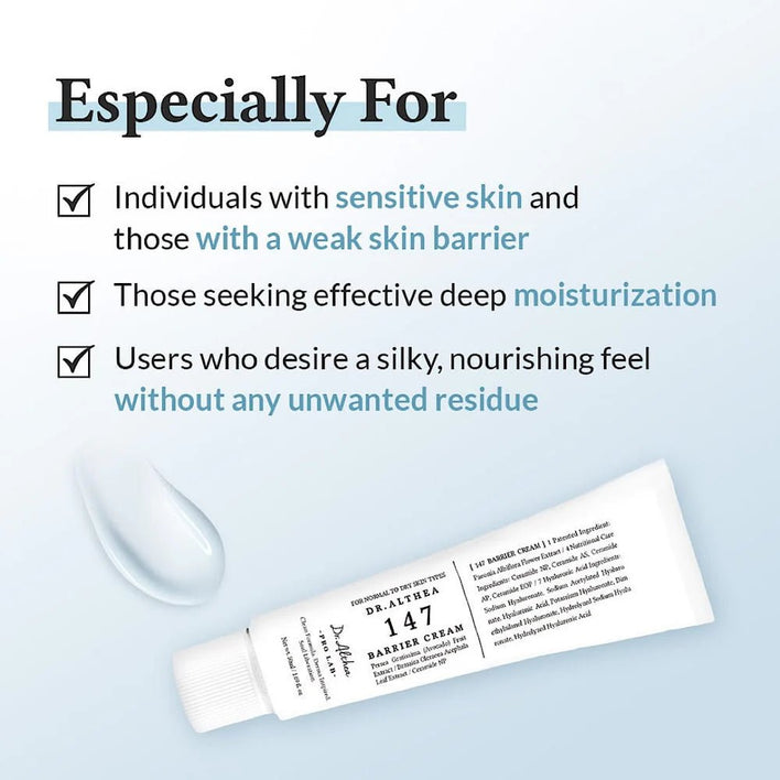 [Dr. Althea] 147 Barrier Cream - Fresh Mask Korean Beauty