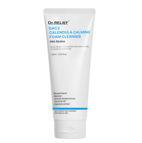 [Dr. RELIEF] DAC2 Calendula Calming Foam Cleanser - Fresh Mask Korean Beauty