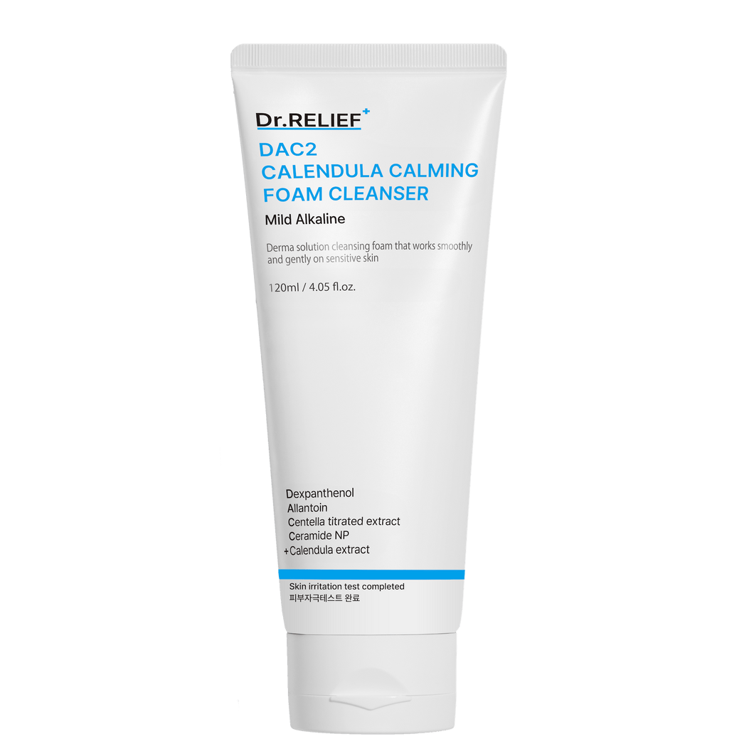 [Dr. RELIEF] DAC2 Calendula Calming Foam Cleanser - Fresh Mask Korean Beauty
