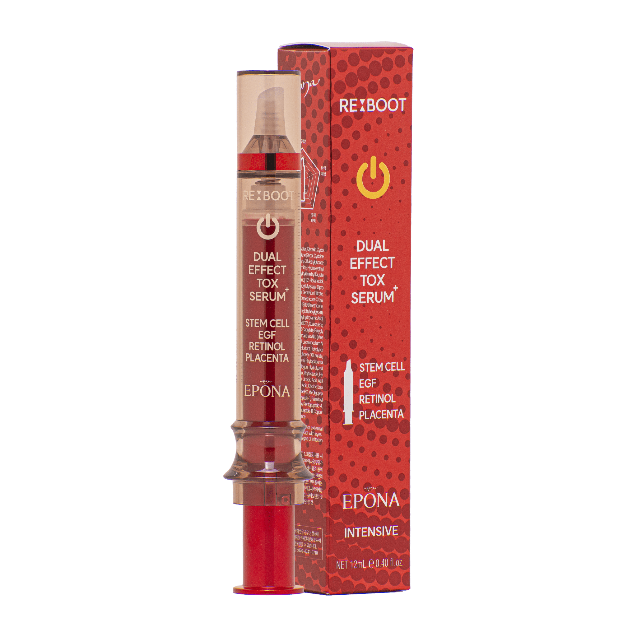 [EPONA] Reboot Dual Effect Tox Serum - Fresh Mask Korean Beauty