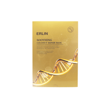 Laden Sie das Bild in den Galerie-Viewer, [ERLIN] Soothing Coconut Repair Mask Pack - Fresh Mask Korean Beauty

