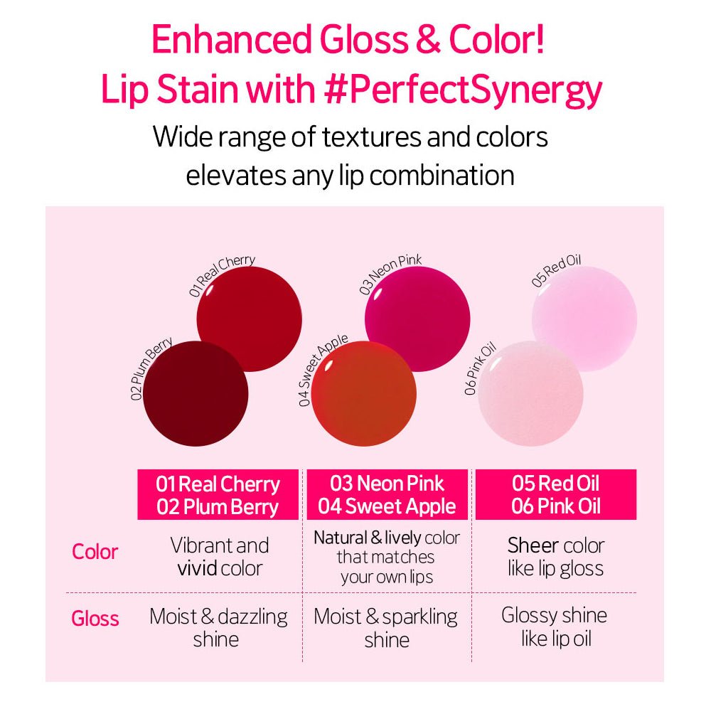 [Etude] Dear Darling Oil Tint 2 Colors - Fresh Mask Korean Beauty