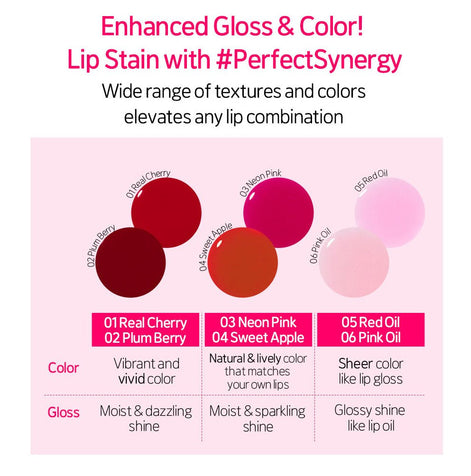 [Etude] Dear Darling Oil Tint 2 Colors - Fresh Mask Korean Beauty