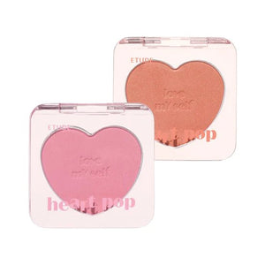 [Etude] Heart Pop Blusher - Fresh Mask Korean Beauty