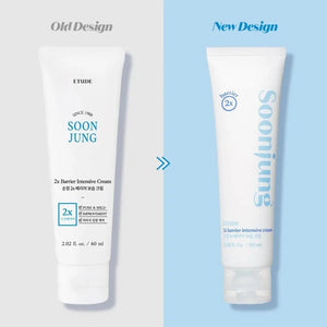 [Etude] SoonJung 2x Barrier Intensive Cream 60ml - Fresh Mask Korean Beauty