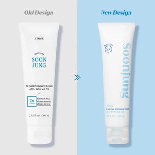 [Etude] SoonJung 2x Barrier Intensive Cream 60ml - Fresh Mask Korean Beauty