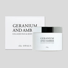 Load image into Gallery viewer, [the OPAL] Geranium and Amber Collagen Balm 100g
