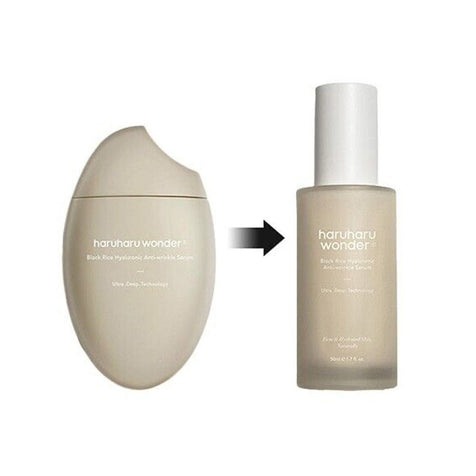 [Haruharu Wonder] Black Rice Hyaluronic Anti - Wrinkle Serum 50ml - Fresh Mask Korean Beauty