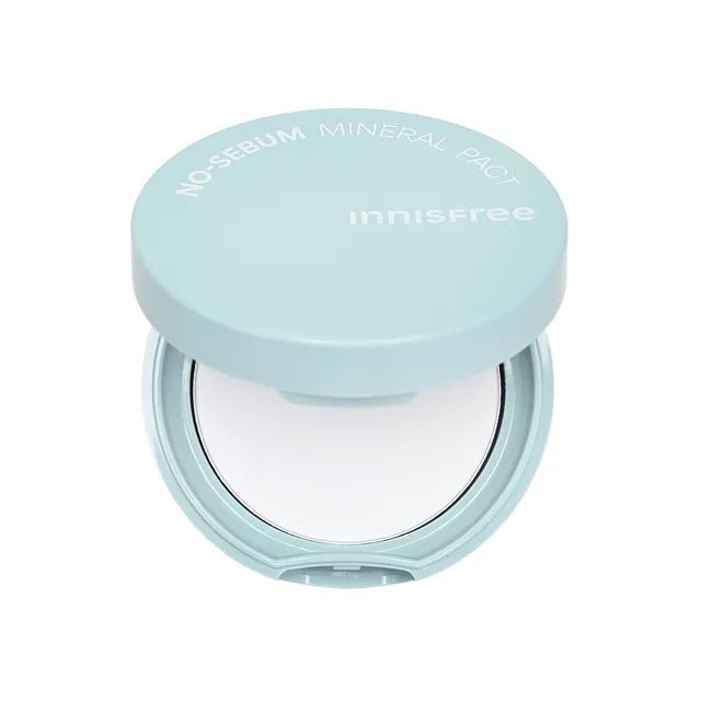 [Innisfree] No Sebum Mineral Pact - Fresh Mask Korean Beauty