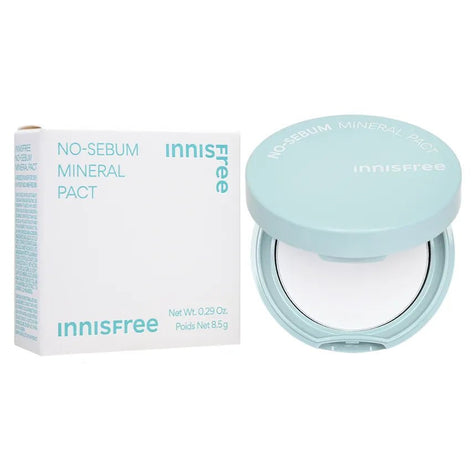 [Innisfree] No Sebum Mineral Pact - Fresh Mask Korean Beauty