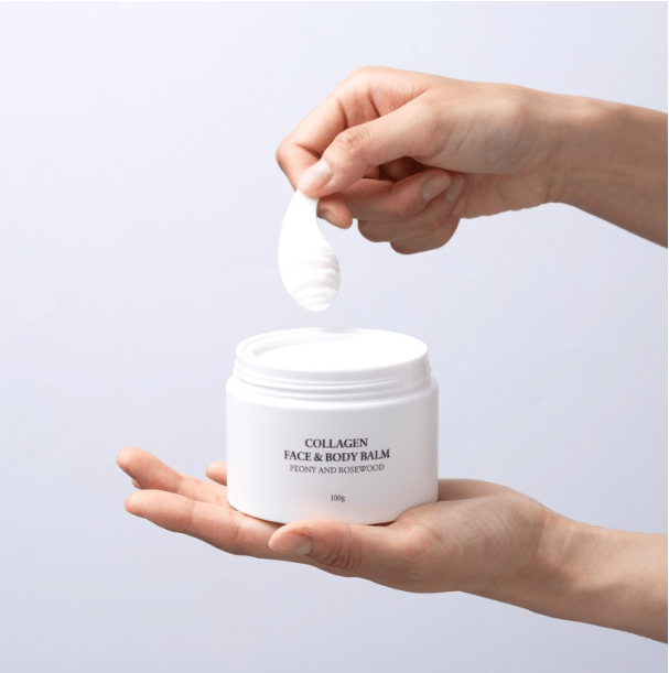 [KOCO] Collagen Face & Body Balm Peony and Rosewood 100g - Fresh Mask Korean Beauty