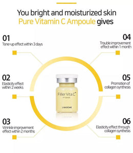 [LAVASOME] Vita C Plus Ampoule - Fresh Mask Korean Beauty