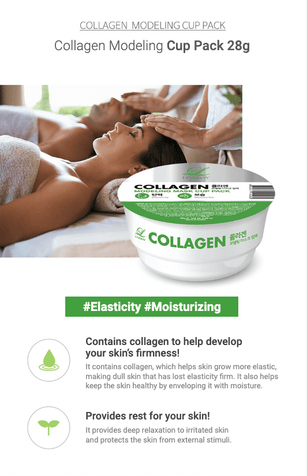 [Lindsay] Collagen Modeling Mask Cup Pack - Fresh Mask Korean Beauty