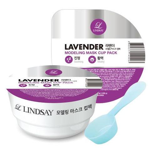 [Lindsay] Lavender Modeling Mask Cup Pack - Fresh Mask Korean Beauty