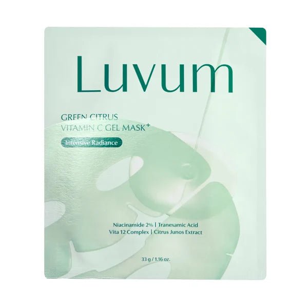 [Luvum] Green Citrus Vitamin C Gel Mask - Fresh Mask Korean Beauty