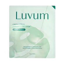 Load image into Gallery viewer, [Luvum] Green Citrus Vitamin C Gel Mask - Fresh Mask Korean Beauty
