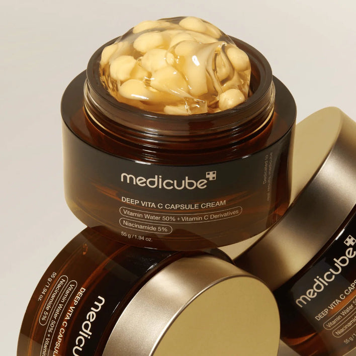 [Medicube] Deep Vita C Capsule Cream - Fresh Mask Korean Beauty