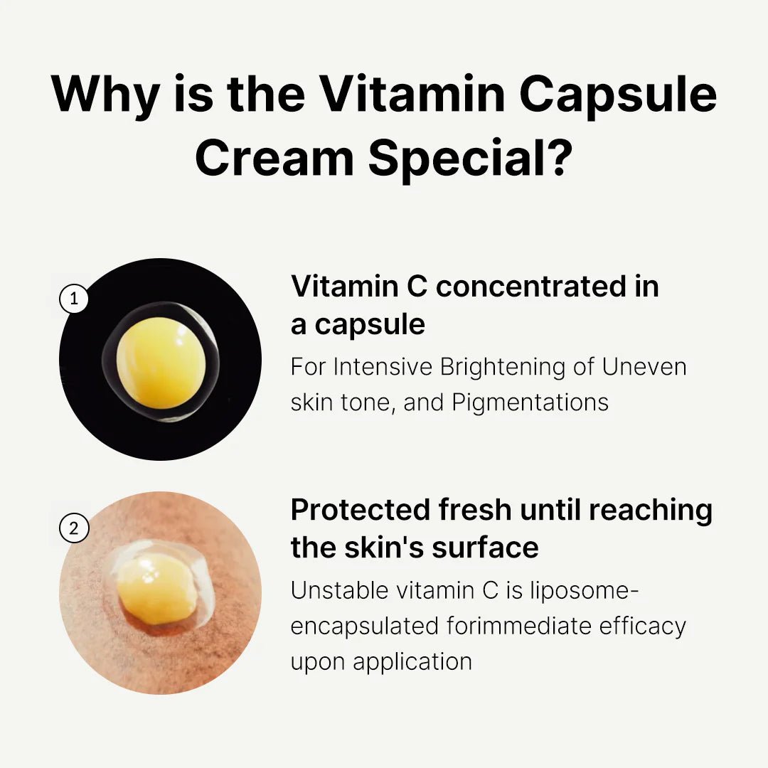 [Medicube] Deep Vita C Capsule Cream - Fresh Mask Korean Beauty