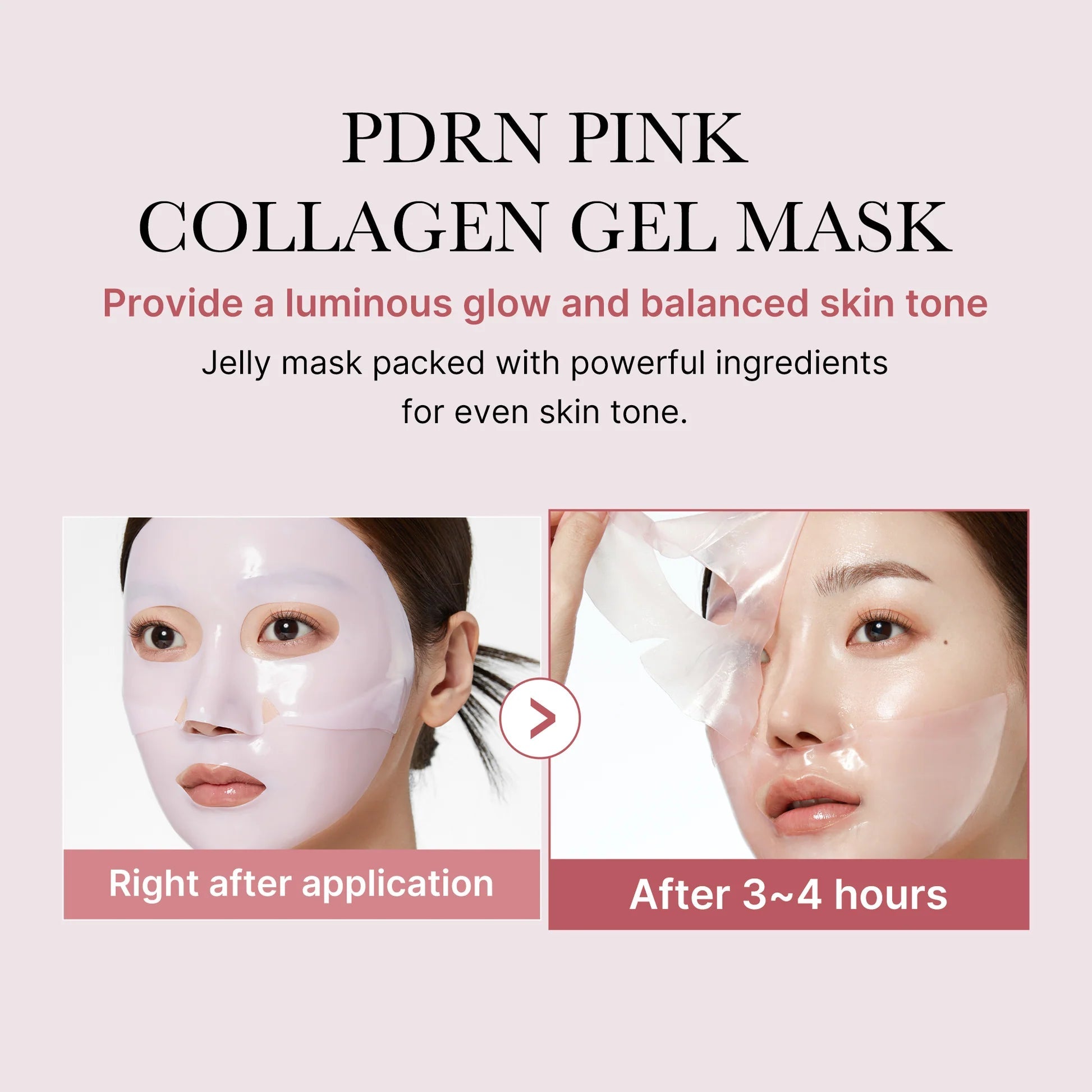 [Medicube] PDRN Pink Collagen Gel Mask - Fresh Mask Korean Beauty