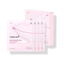 Charger l&#39;image dans la galerie, [Medicube] PDRN Pink Collagen Gel Mask Pack (4ea) - Fresh Mask Korean Beauty
