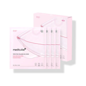 [Medicube] PDRN Pink Collagen Gel Mask Pack (4ea) - Fresh Mask Korean Beauty
